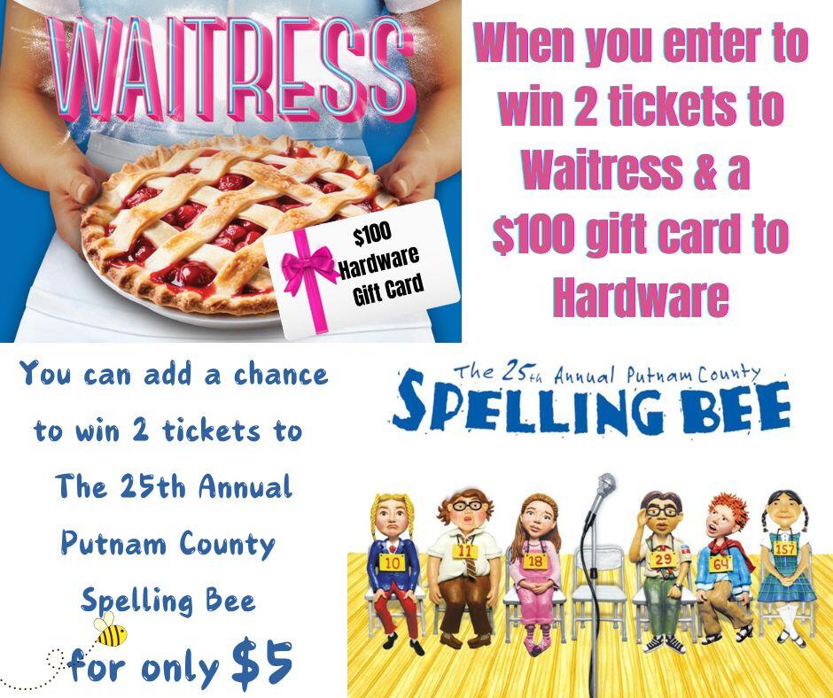 Campaign cover image for Paramount Theatre Ticket Raffle - Waitress