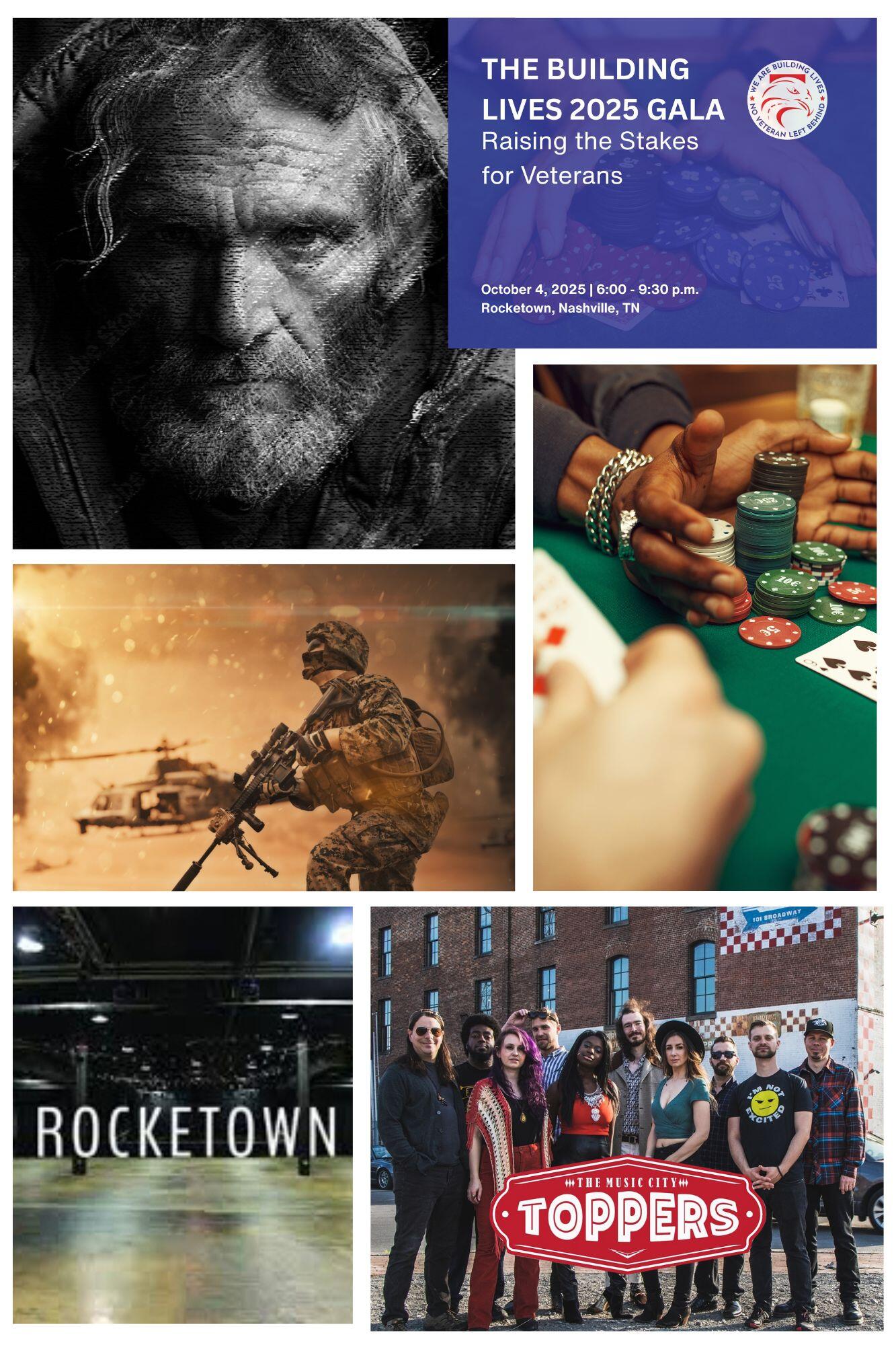 Campaign cover image for 2025 Gala Raising the Stakes for Veterans