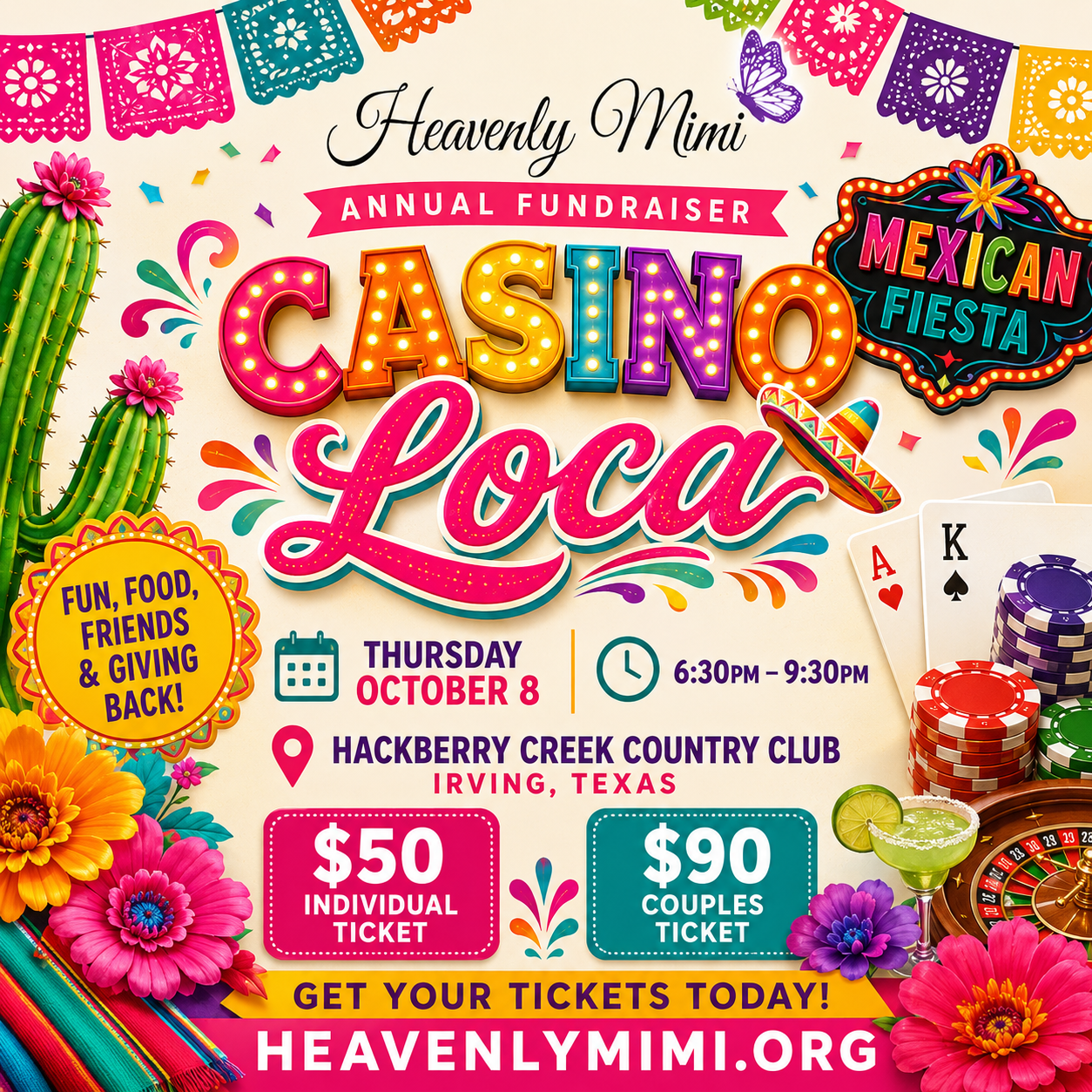Campaign cover image for Heavenly Mimi's Livin' The Casino Loca