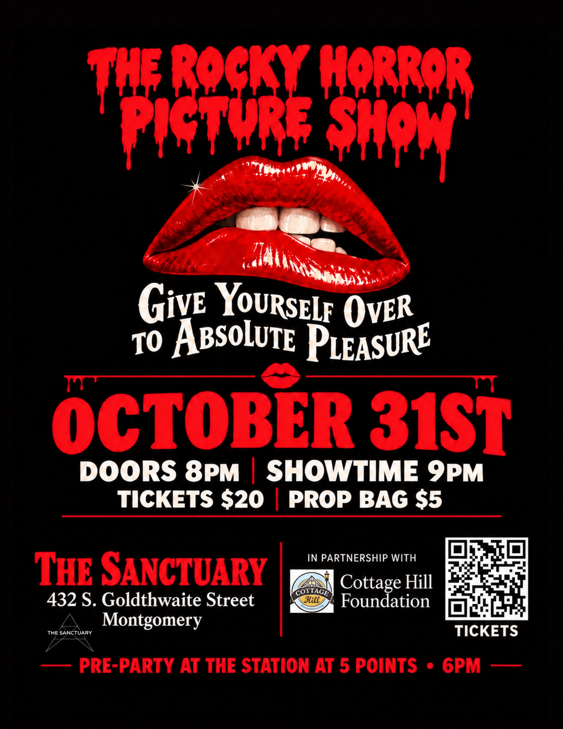 Campaign cover image for Rocky Horror Picture Show 2026 at The Sanctuary