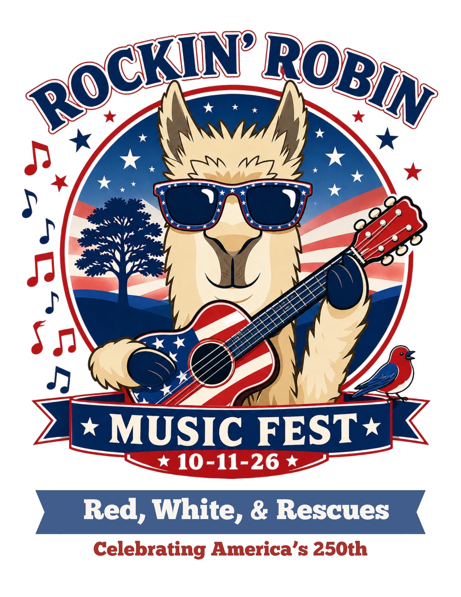 Campaign cover image for '26 Rockin' Robin Music Fest