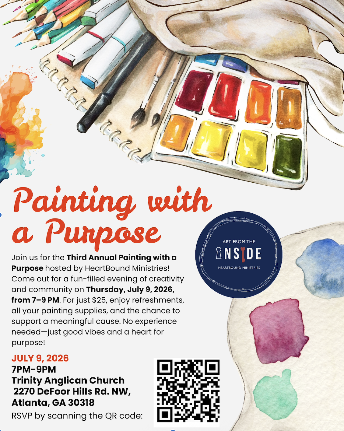 Campaign cover image for Painting with a Purpose 2026