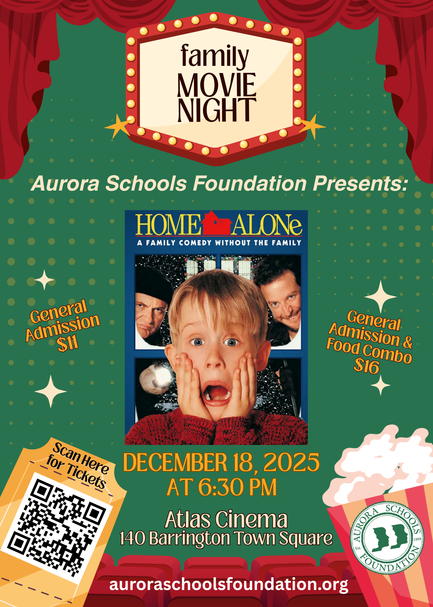 Campaign cover image for 2025 Family Movie Night