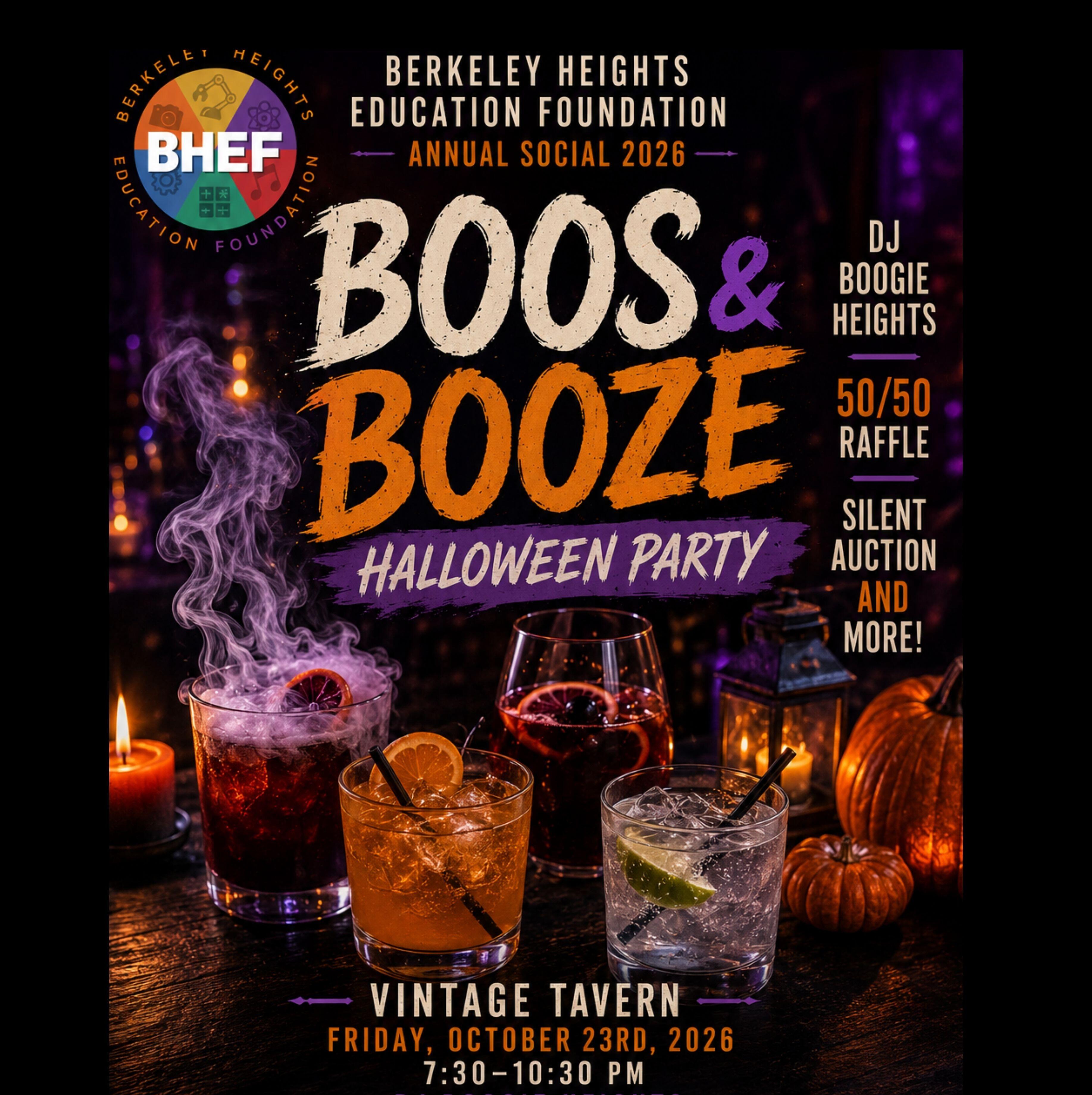 Campaign cover image for Boos & Booze Halloween Party