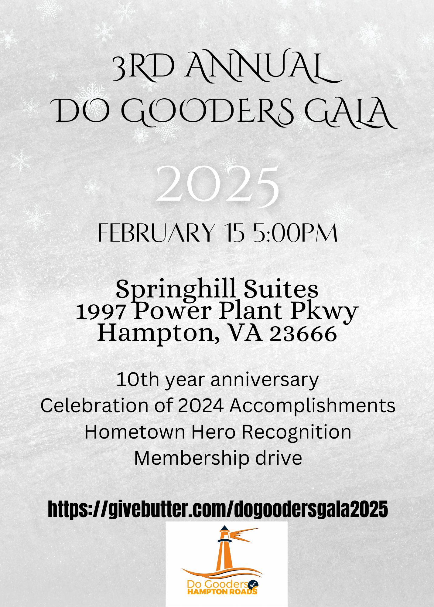 Campaign cover image for 3rd Annual Do Gooders Gala and 10th Year Anniversary Celebration