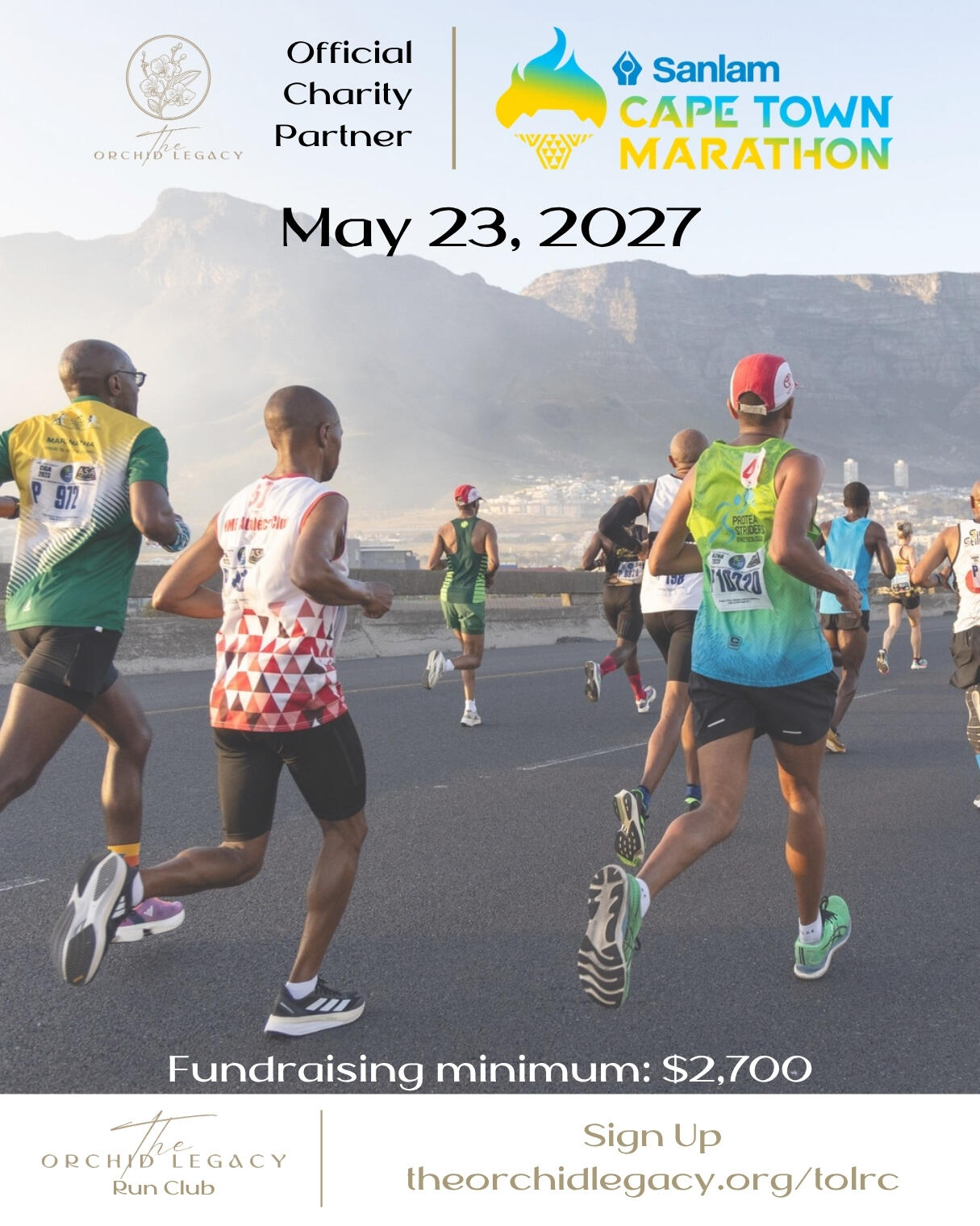 Campaign cover image for Sanlam Cape Town Marathon 2027