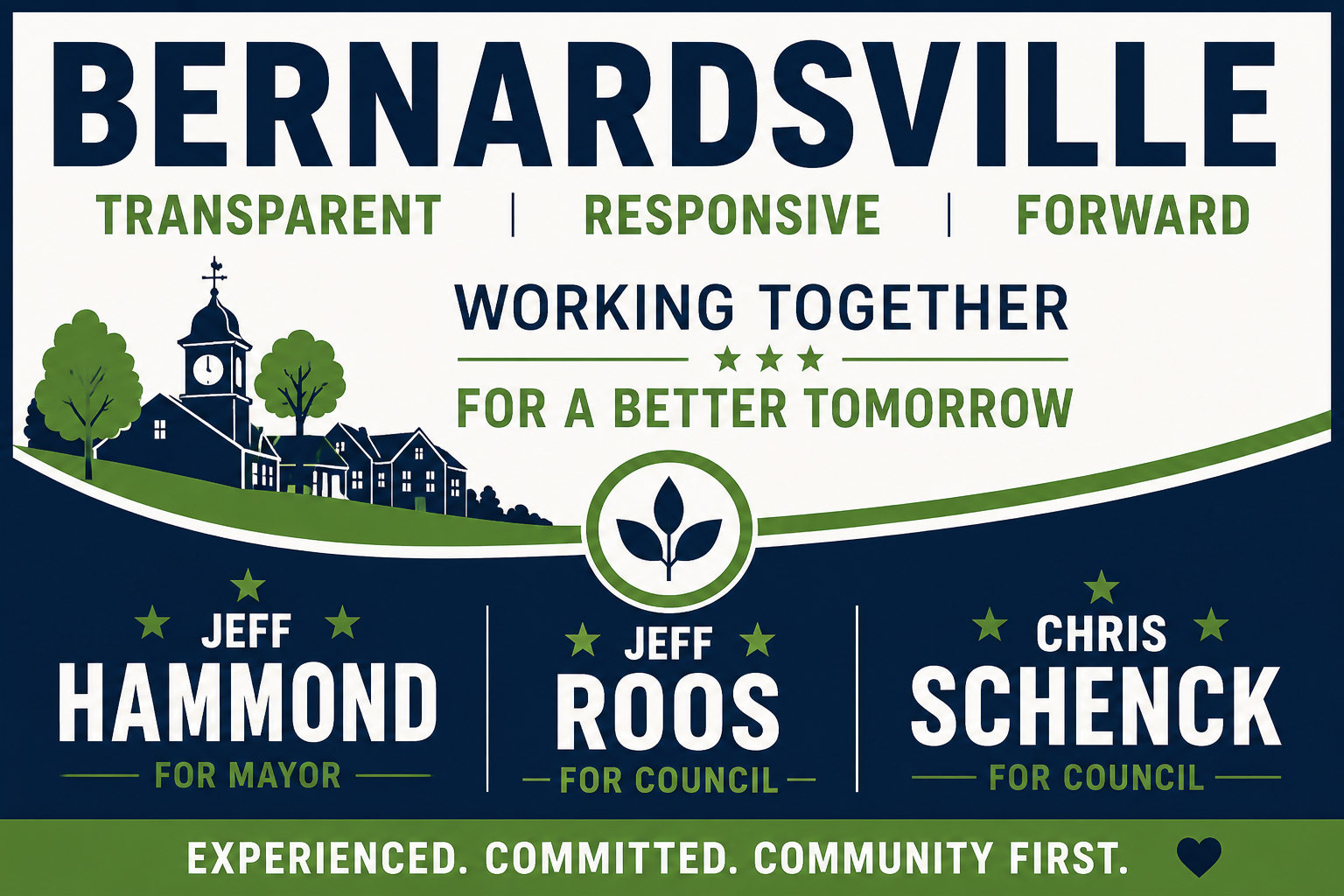 Campaign cover image for Elect Hammond, Roos, & Schenck