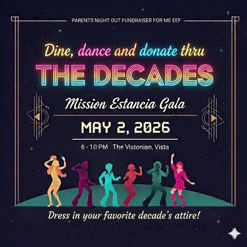 Campaign cover image for 2026 Mission Estancia Gala - Thru the Decades!