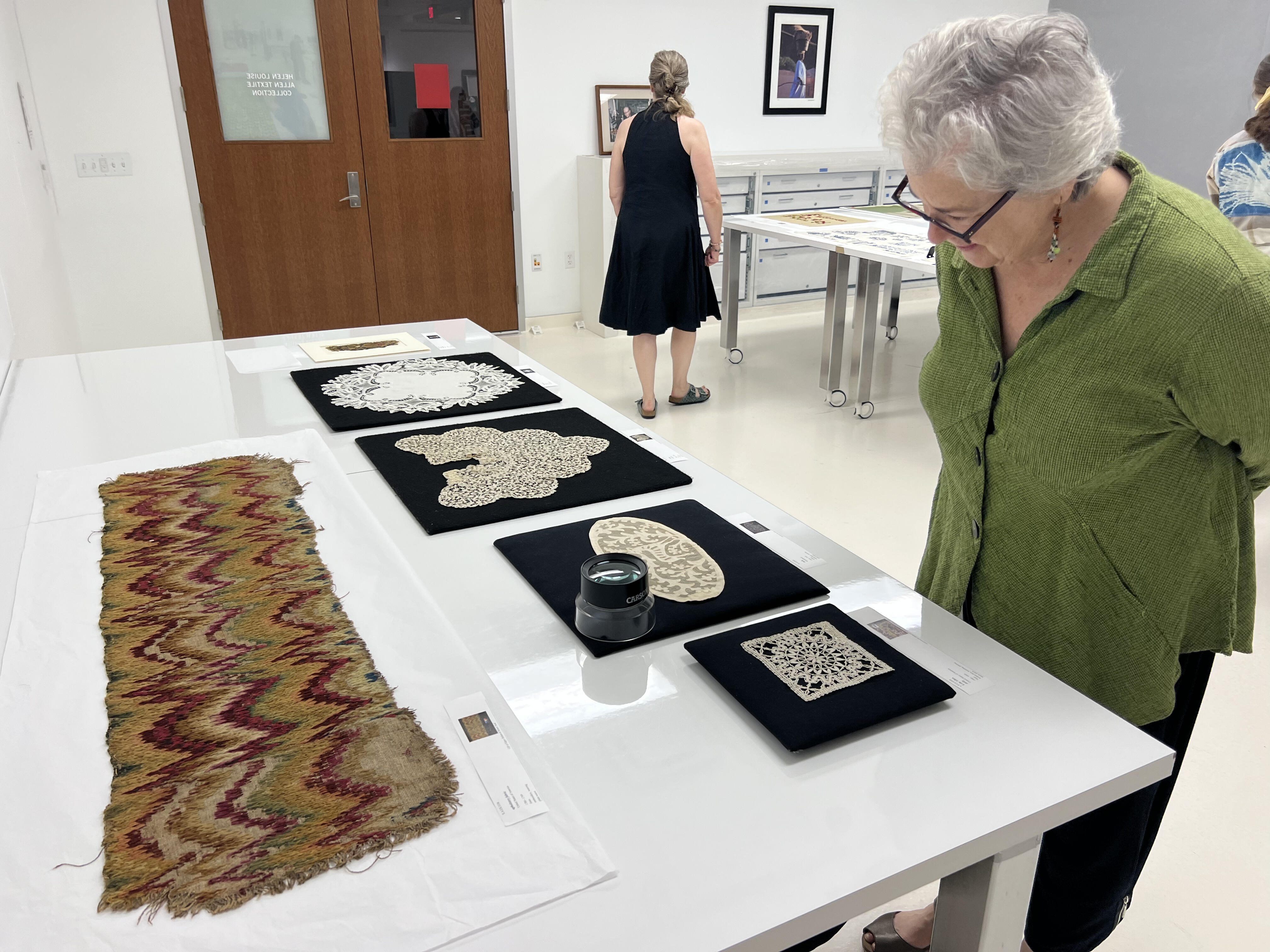 Campaign cover image for Friday 6/26 3 PM Behind-the-Scenes tour featuring historic pieces of linen at the Helen Louise Allen collection with Dr. Sophie Pitman