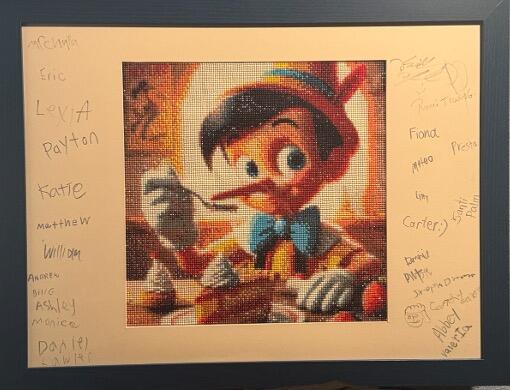 Campaign cover image for Pinocchio/Cast Signature Picture Raffle