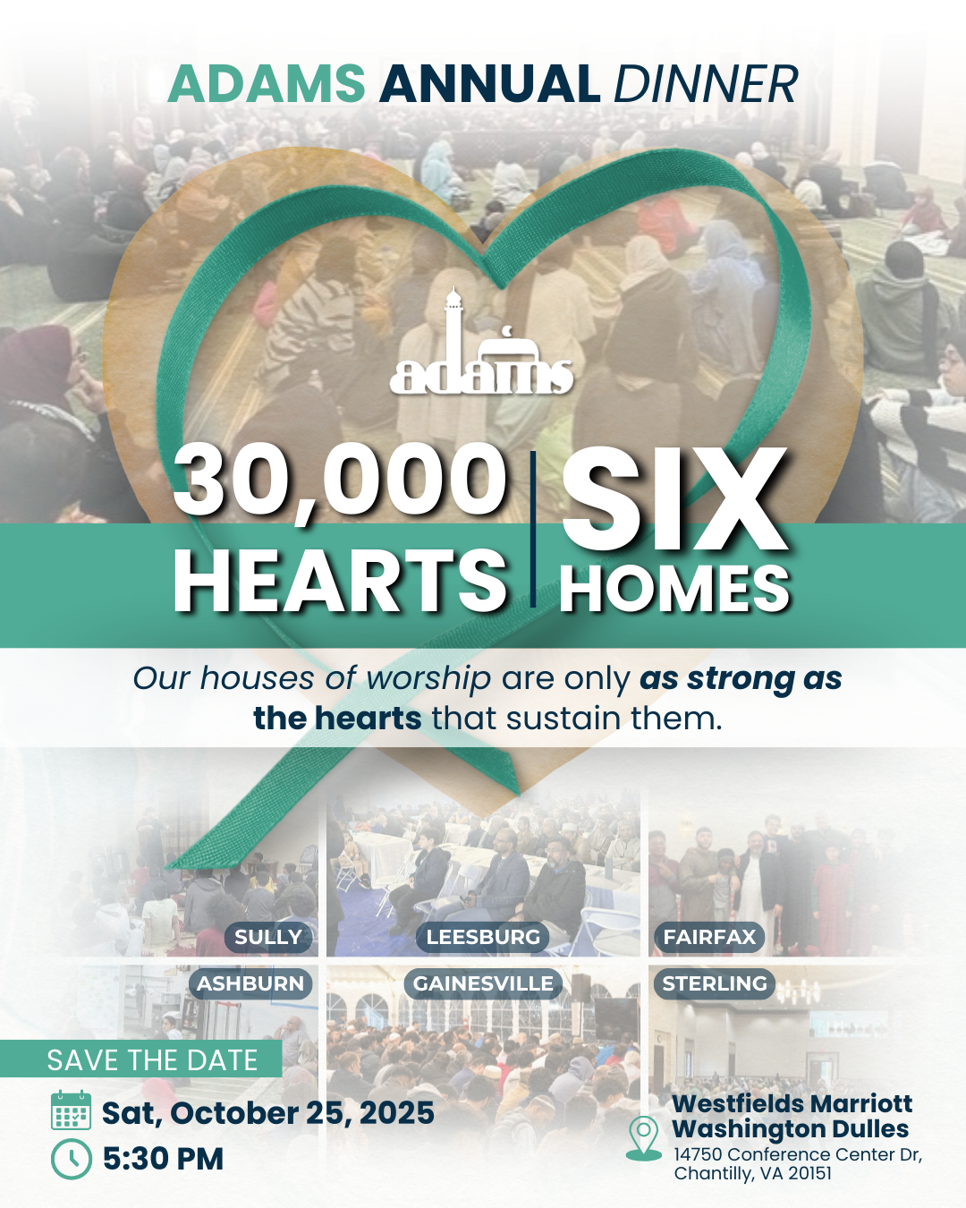 Campaign cover image for ADAMS Annual Fundraising Dinner