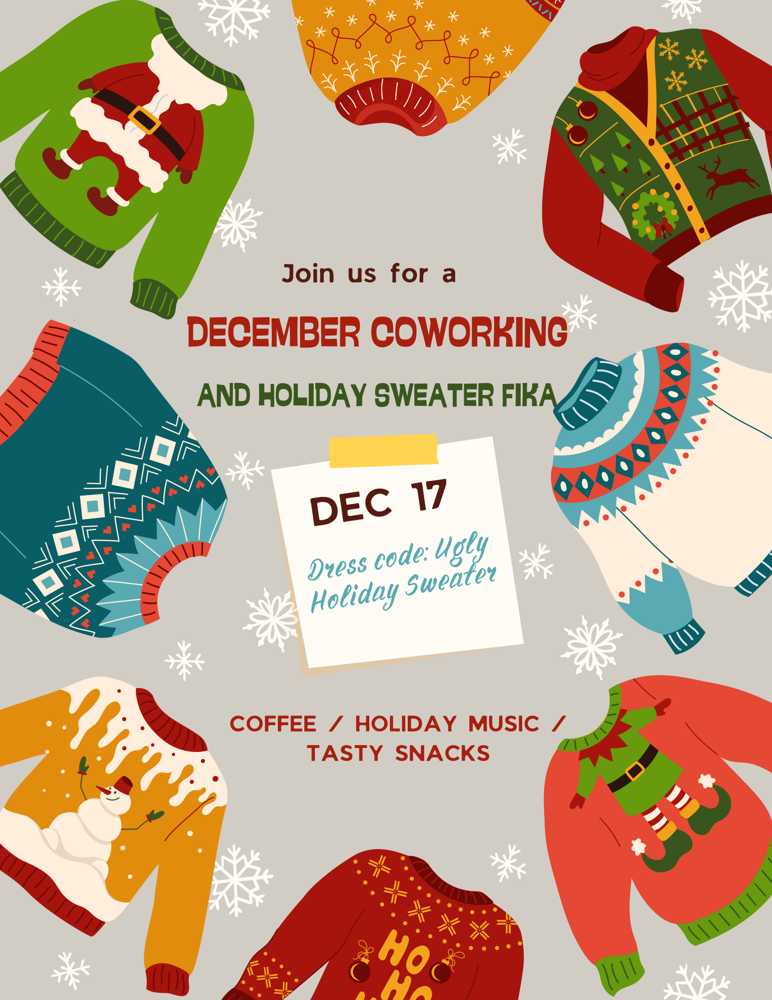 Campaign cover image for FREE December Co-Working Day!