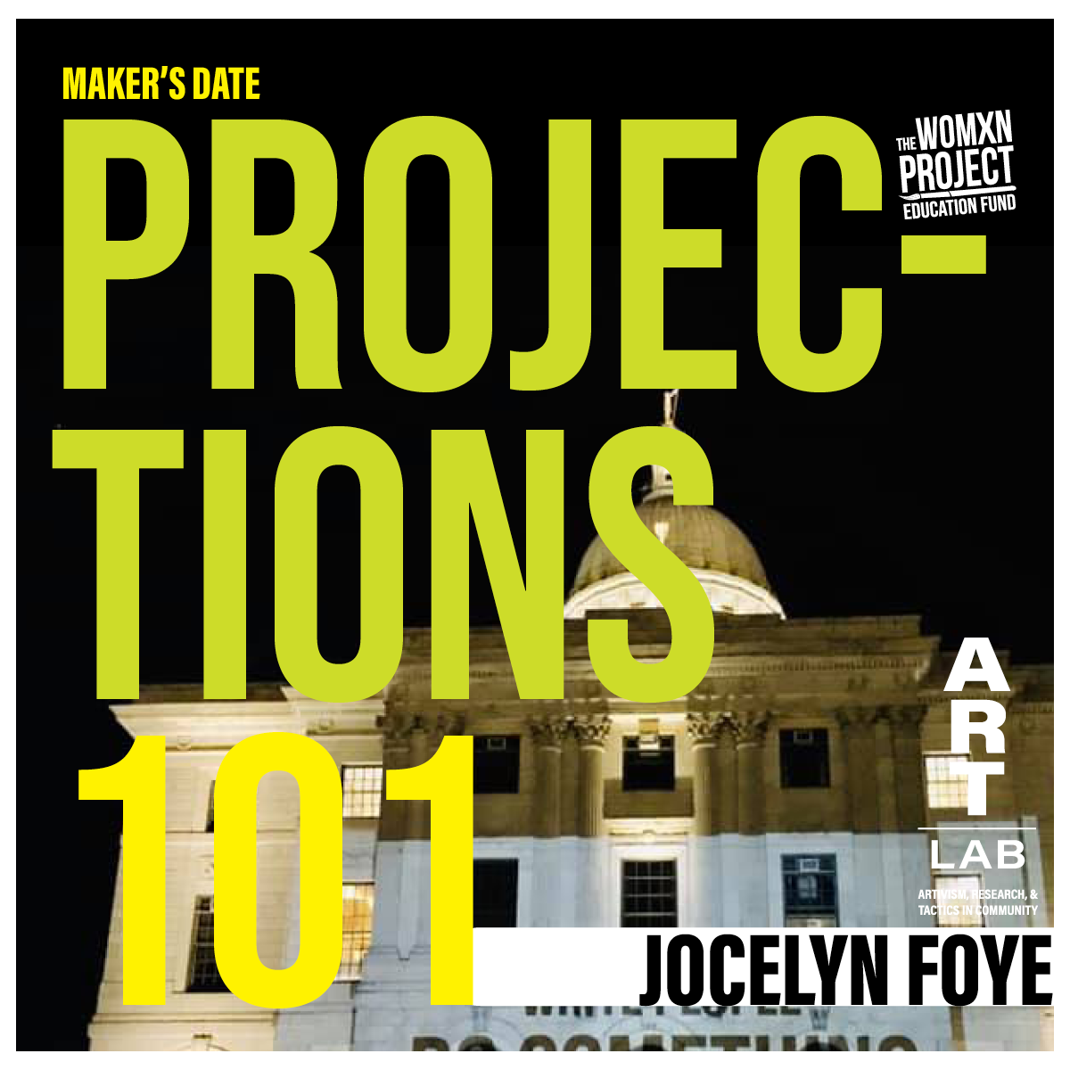 Campaign cover image for RSVP (Dec 15): Projections 101 with Jocelyn Foye