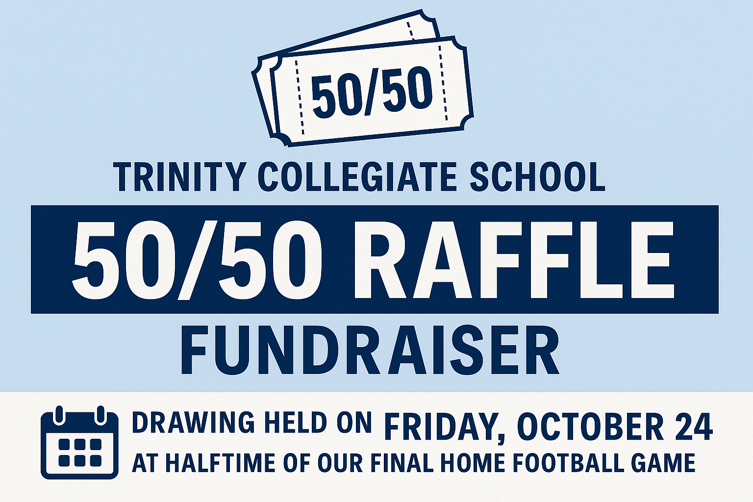 Campaign cover image for 2025 50/50 Raffle