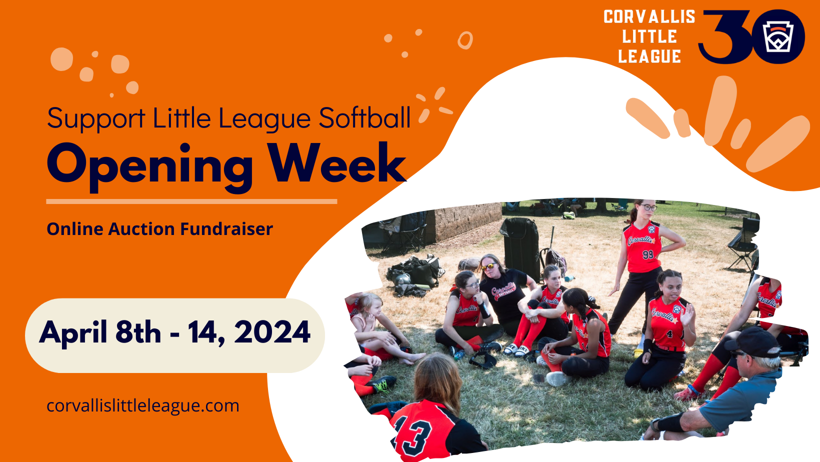 Campaign cover image for Softball Opening Week Auction