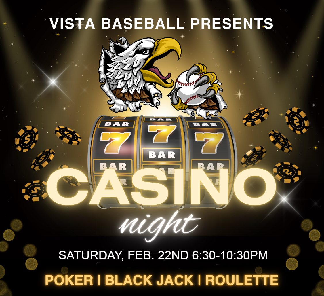 Campaign cover image for Mountain Vista Baseball Casino Night & Silent Auction 2025