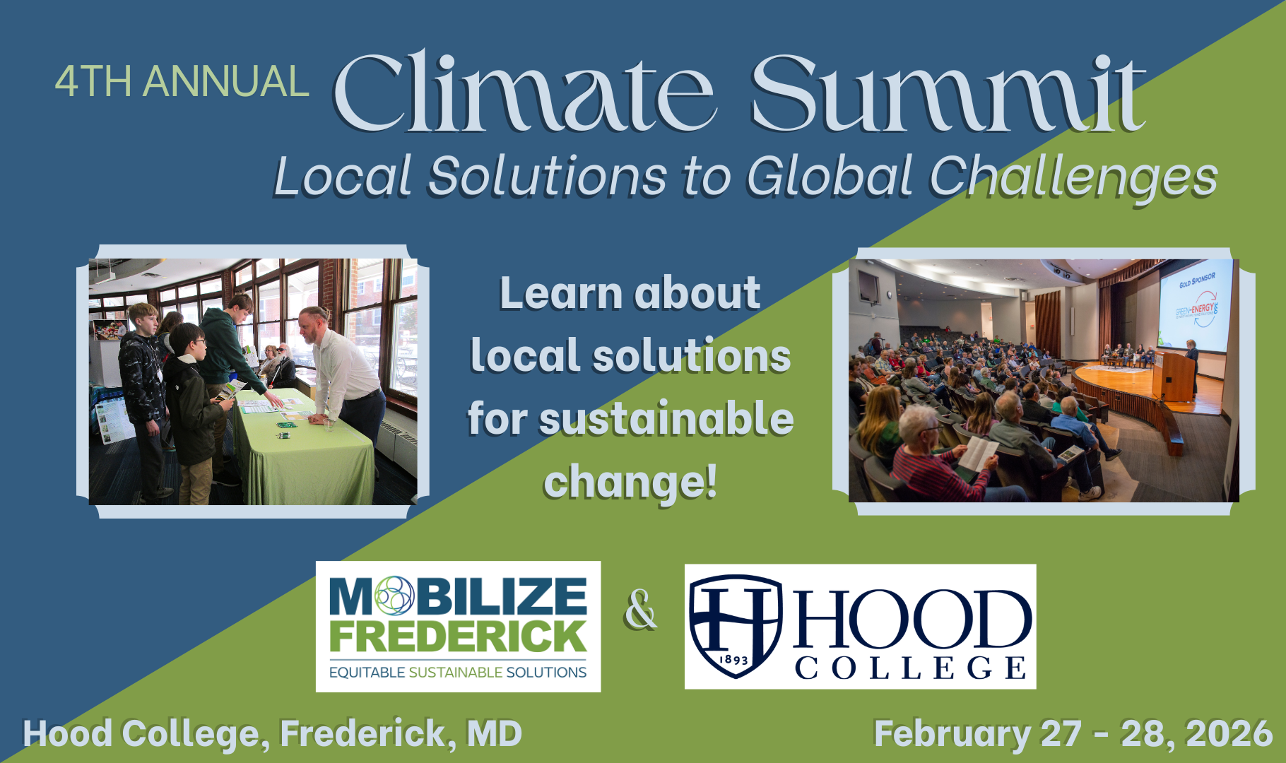 Campaign cover image for Mobilize Frederick's 4th Annual Climate Summit - Exhibitor Registration