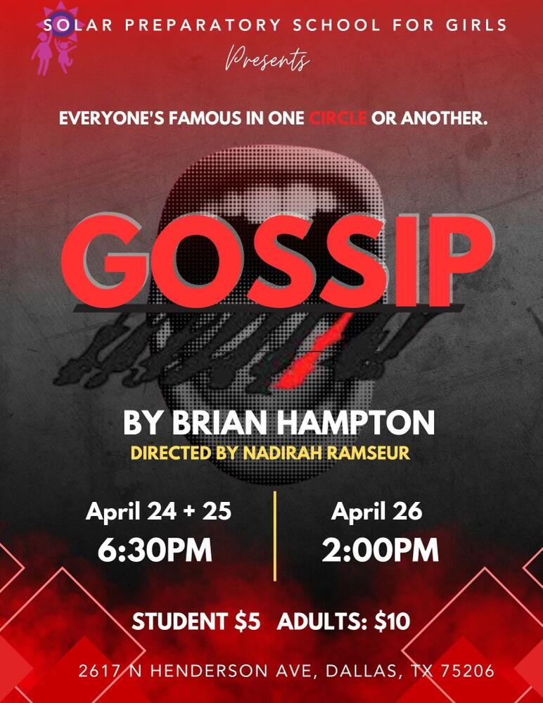 Campaign cover image for Spring Theatre Show - GOSSIP