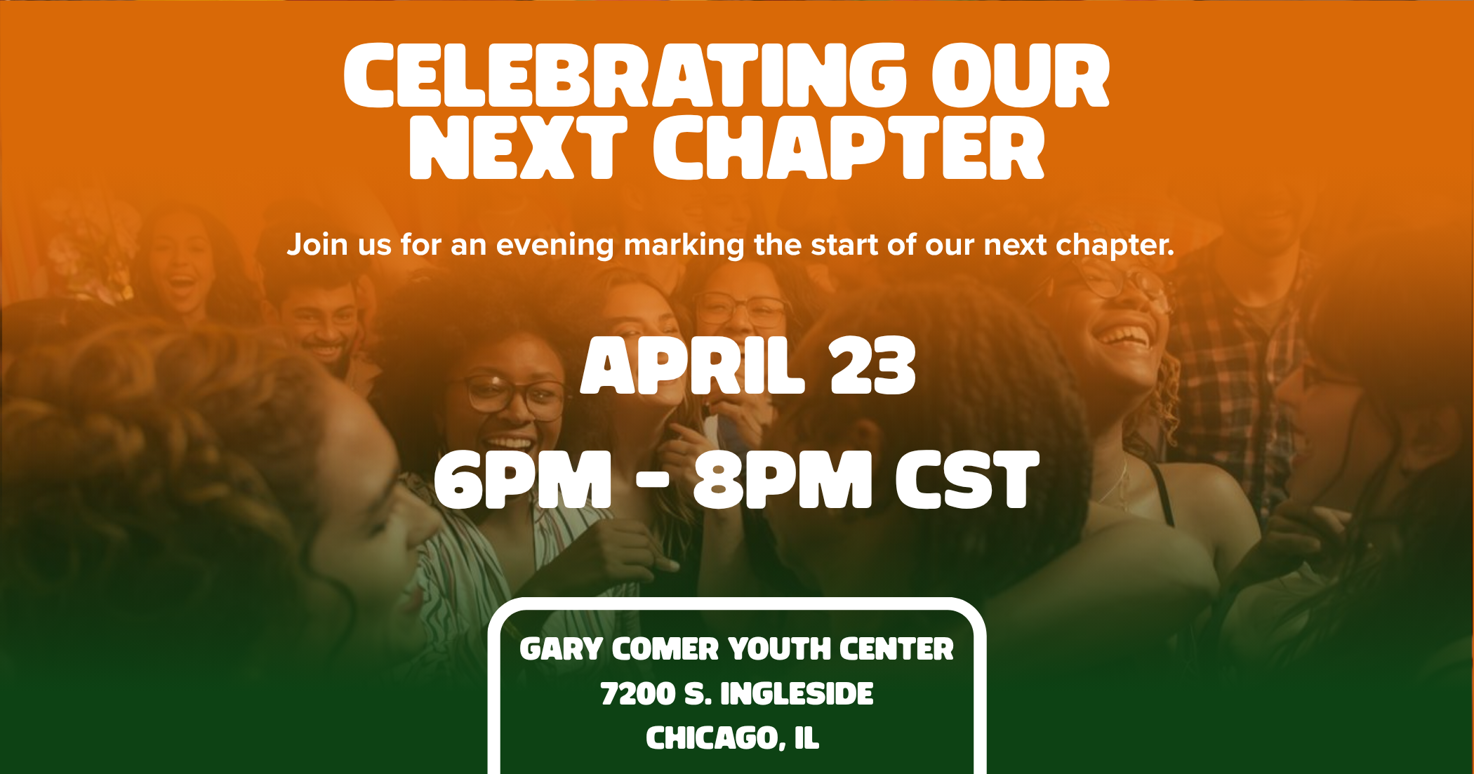 Campaign cover image for Next Chapter Celebration