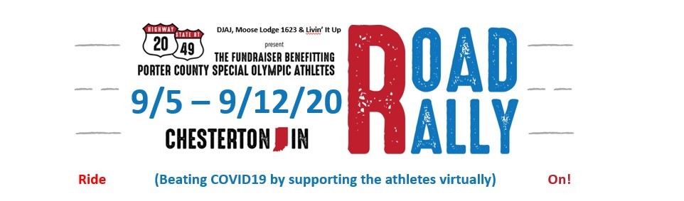 Campaign cover image for Road Rally donation site supporting Porter County Indiana Special Olympic Athletes