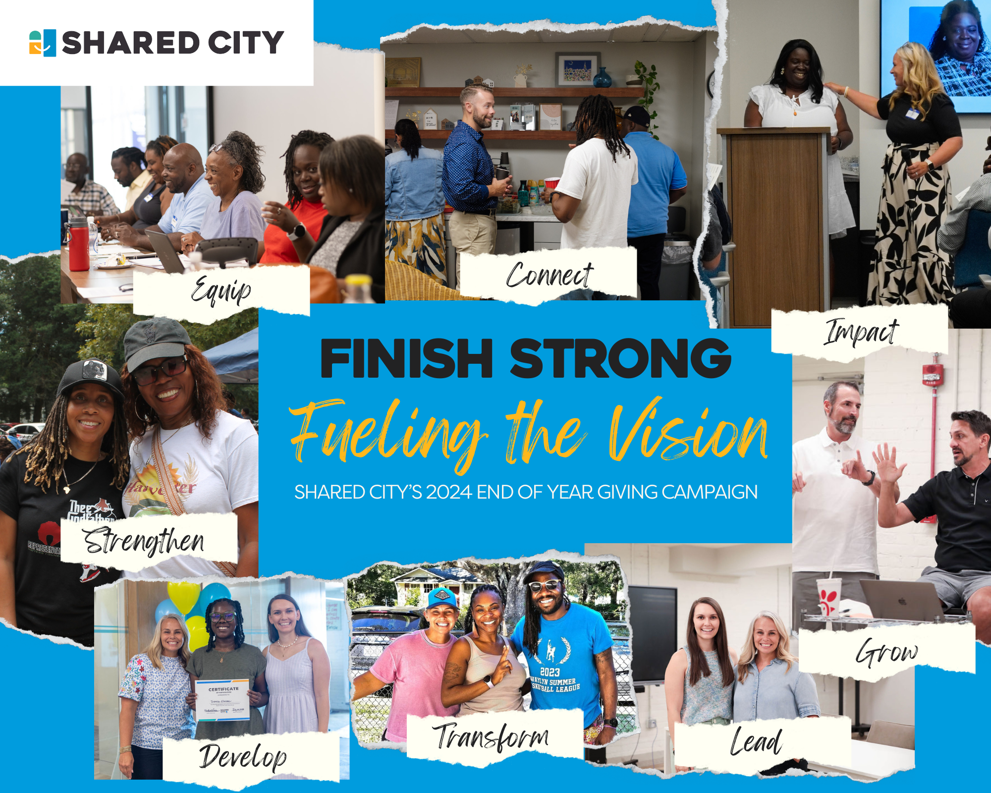 Campaign cover image for Finish Strong: Fuel Shared City's Vision