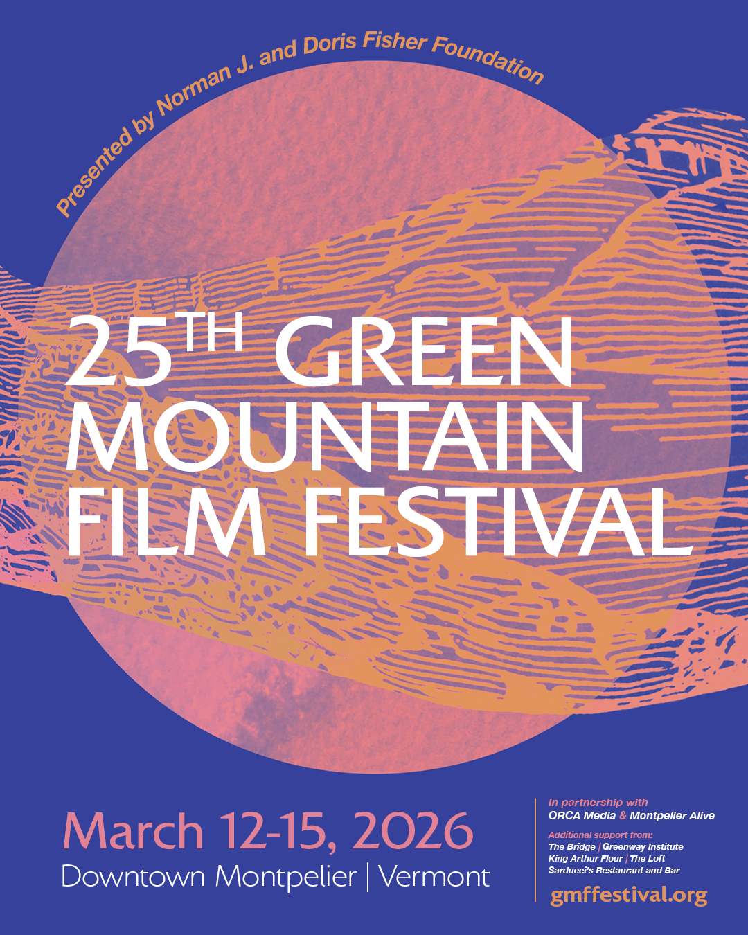 Campaign cover image for Support the 25th Green Mountain Film Festival
