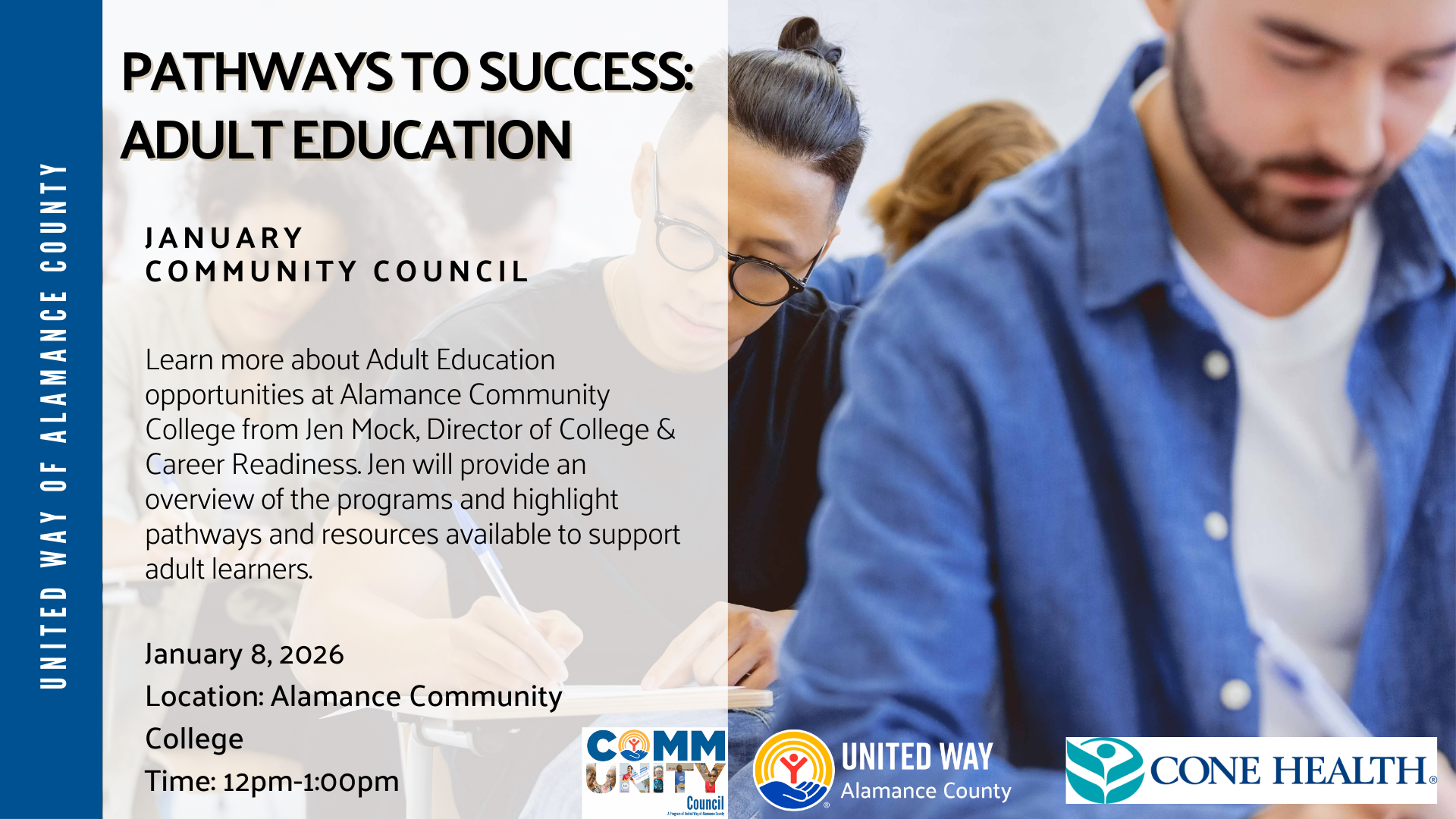 Campaign cover image for January Community Council