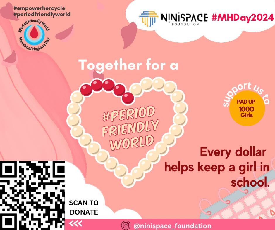 Campaign cover image for Empower Her Cycle - #MHDAY2024