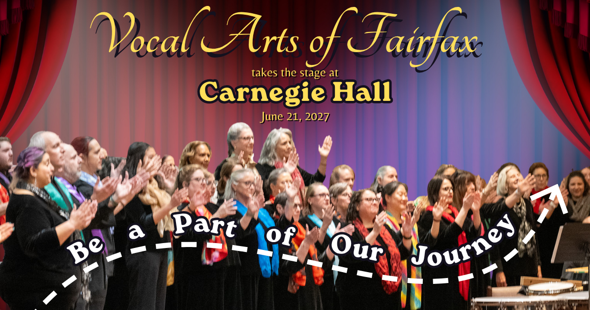 Campaign cover image for Send Vocal Arts of Fairfax to Carnegie Hall