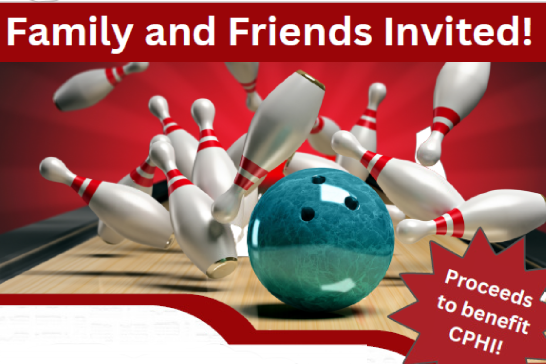 Campaign cover image for CPHI Donors (Bowling Night)