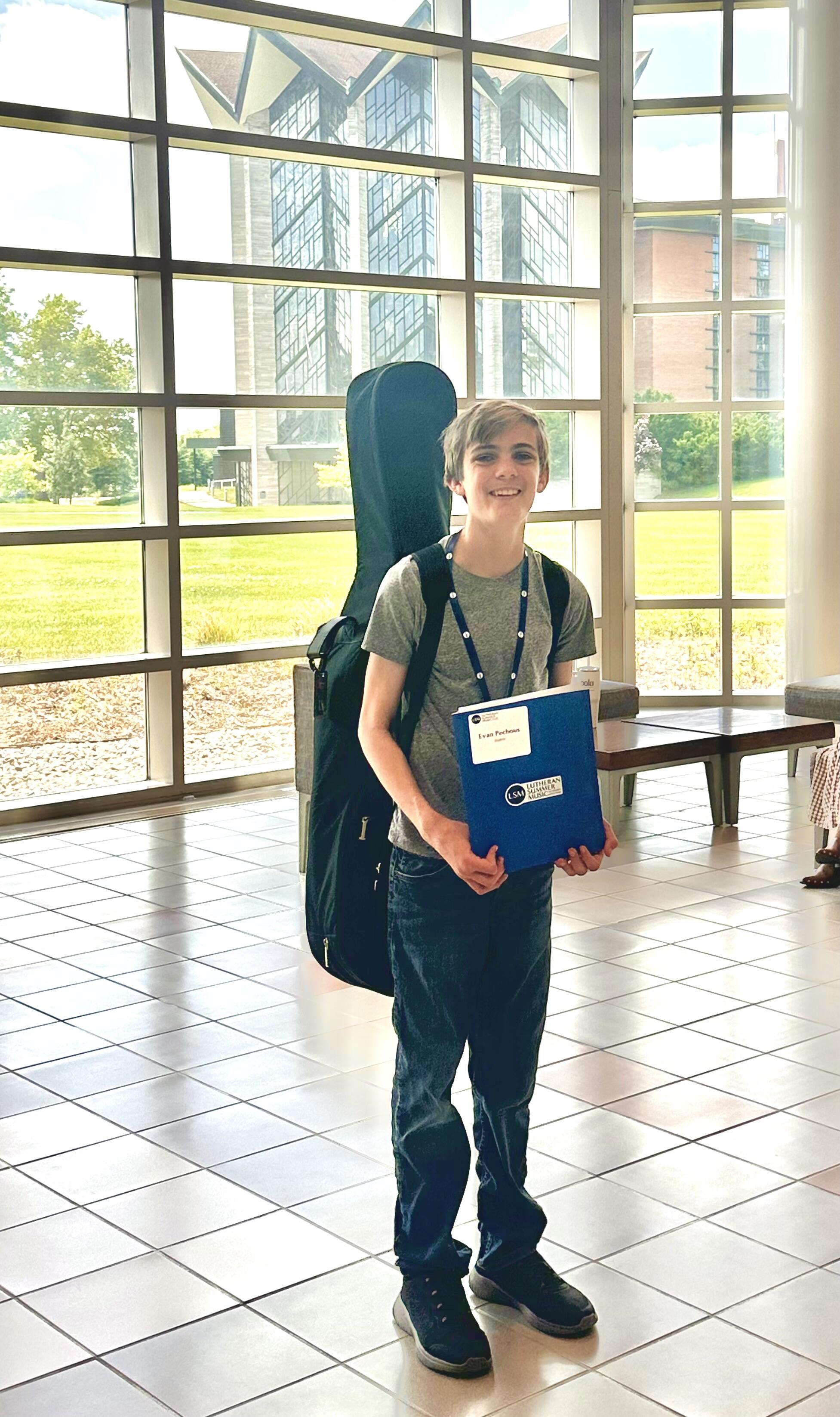 Campaign cover image for Evan P. - LSM 2026 Tuition