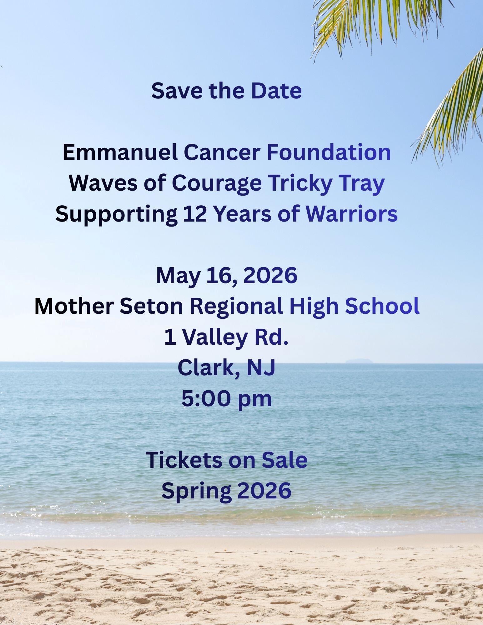 Campaign cover image for ECF Waves of Courage Tricky Tray