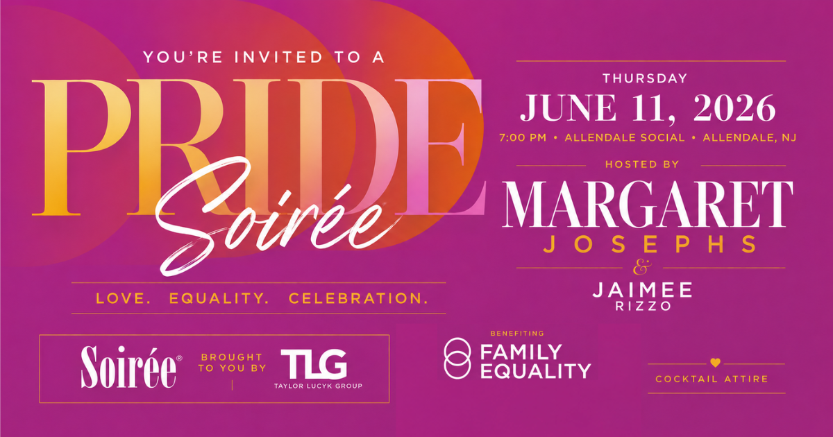 Campaign cover image for Pride Soiree Benefiting Family Equality