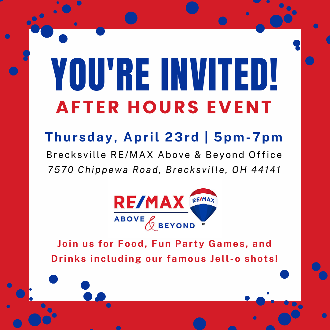 Campaign cover image for Brecksville Chamber: RE/MAX After Hours Event
