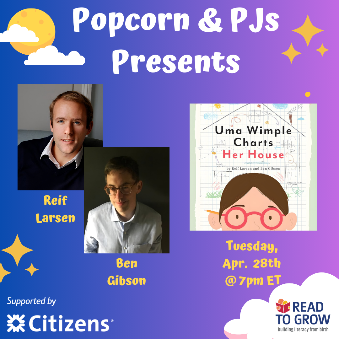 Campaign cover image for Popcorn and PJs Presents Reif Larsen and Ben Gibson