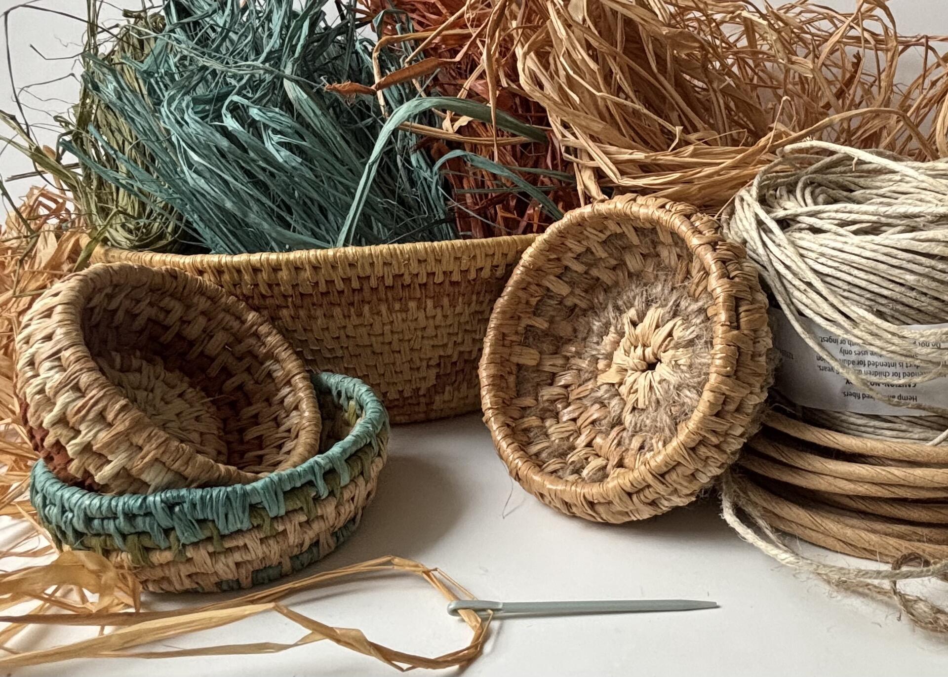 Campaign cover image for Basket Weaving with Natural Fibers