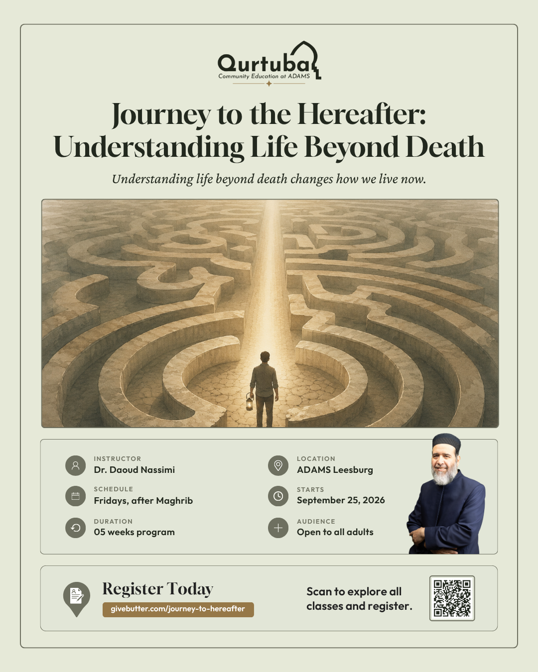 Campaign cover image for Journey to the Hereafter: Understanding Life Beyond Death