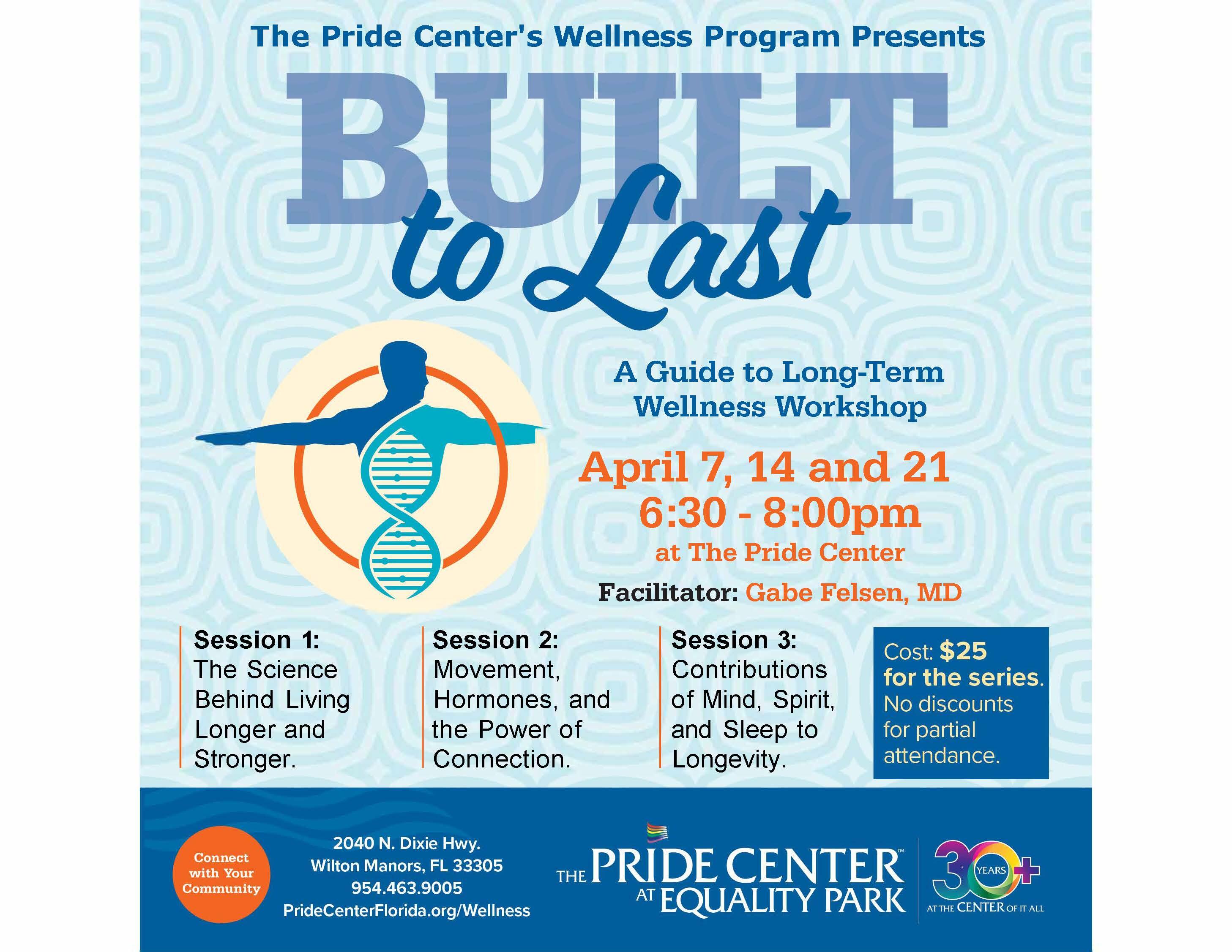Campaign cover image for Built to Last - A Guide to Long-Term Wellness Workshop