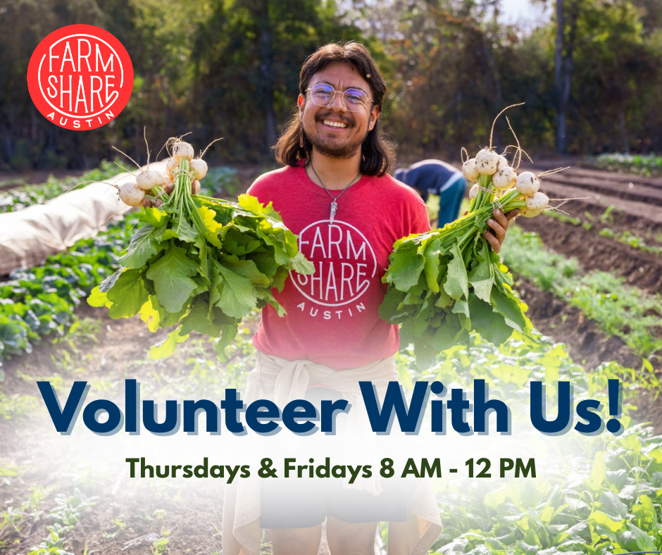 Campaign cover image for Volunteer with Farmshare Austin!