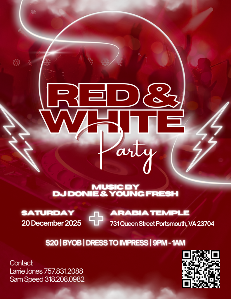 Campaign cover image for Arabia Temple No. 12 Red and White Party 2025