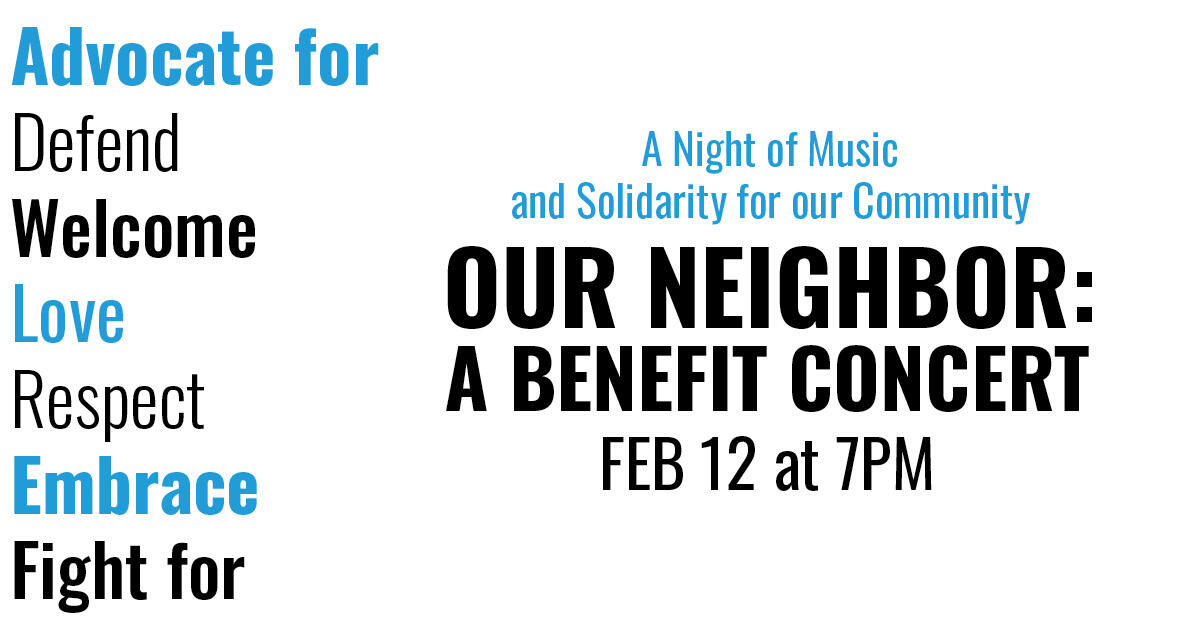 Campaign cover image for Our Neighbor: A Benefit Concert