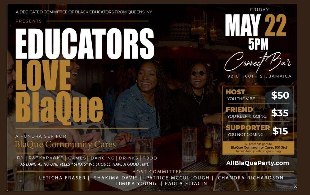 Campaign cover image for Educators Love BlaQue Fundraiser