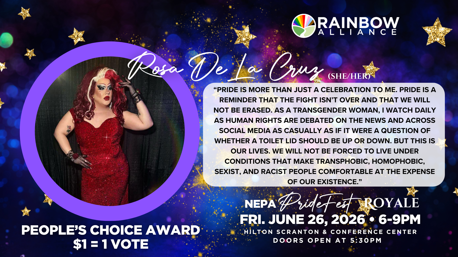 Campaign cover for Rosa De La Cruz: People's Choice 2026
