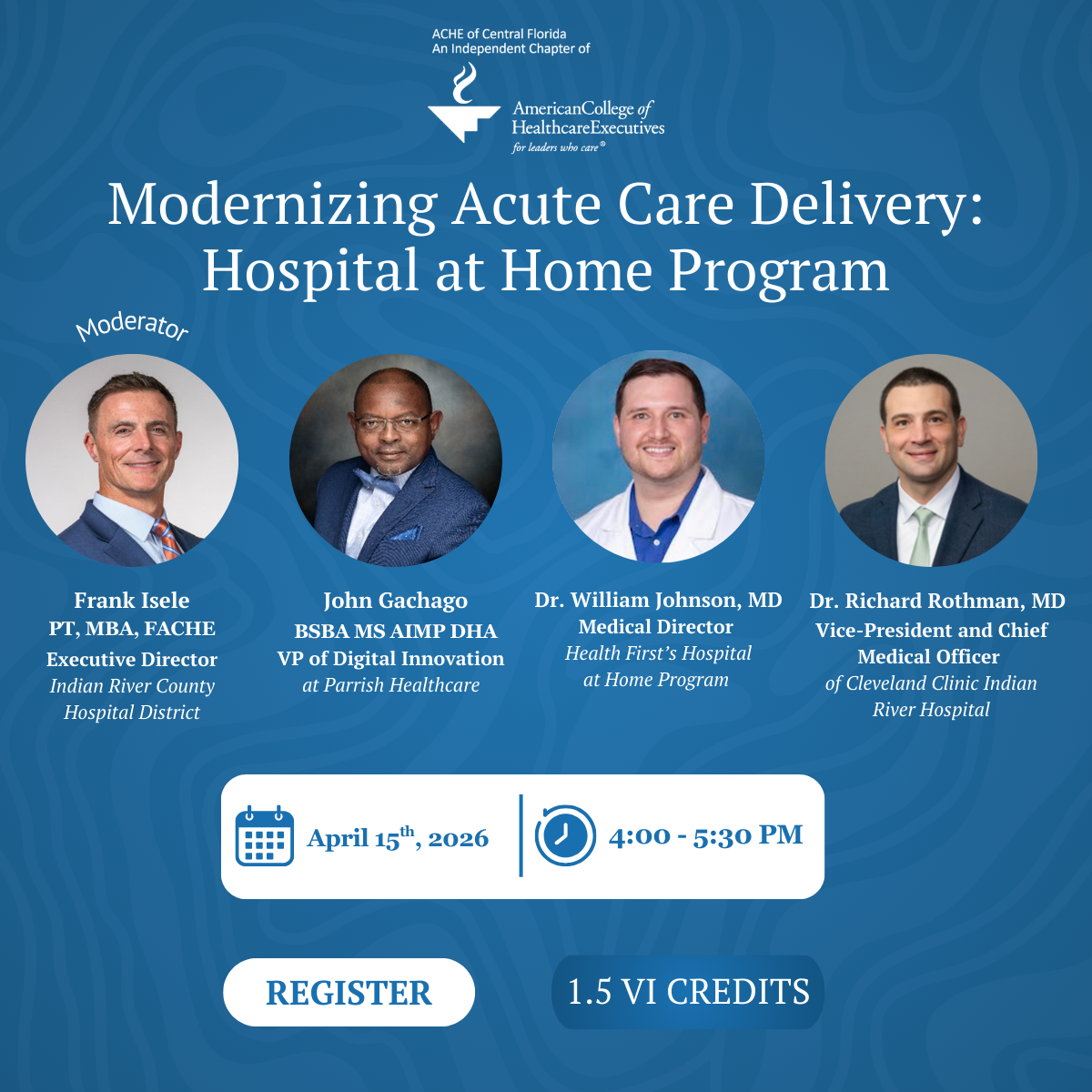 Campaign cover image for V041526 Modernizing Acute Care Delivery: Hospital at Home Program
