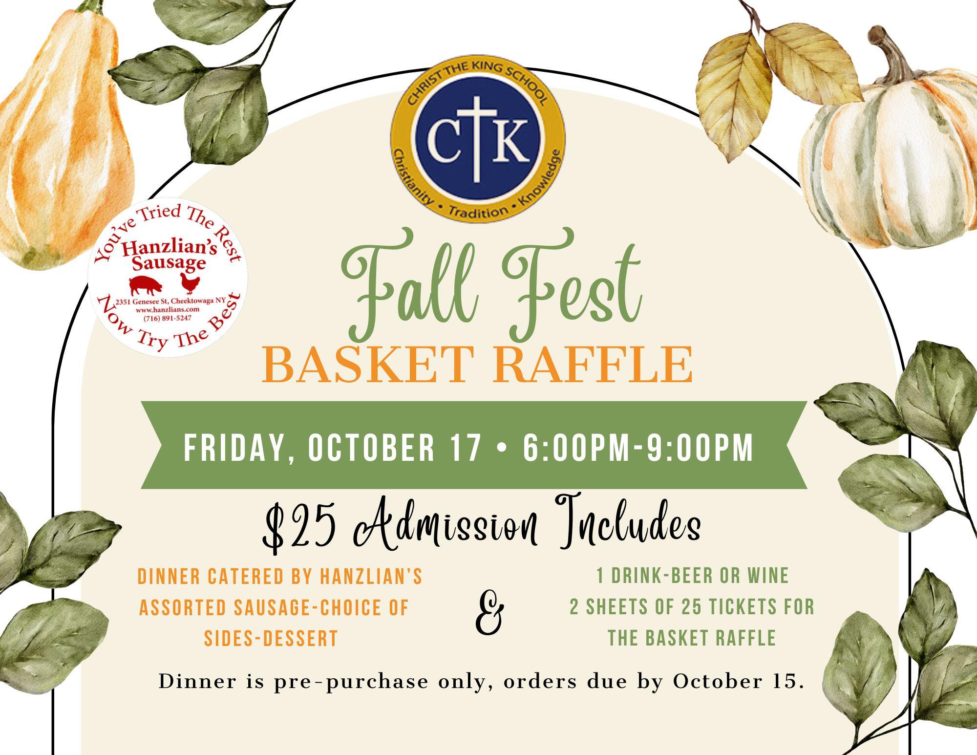 Campaign cover image for Basket Raffle 2025-COME JOIN US!