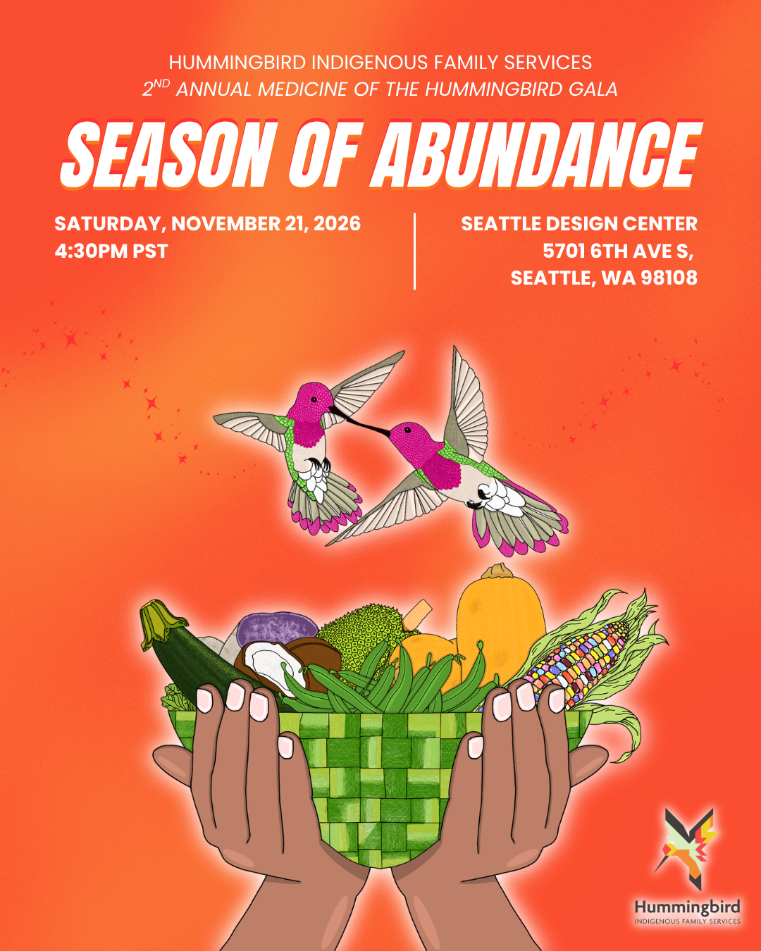 Campaign cover image for Season of Abundance: Medicine of the Hummingbird Gala
