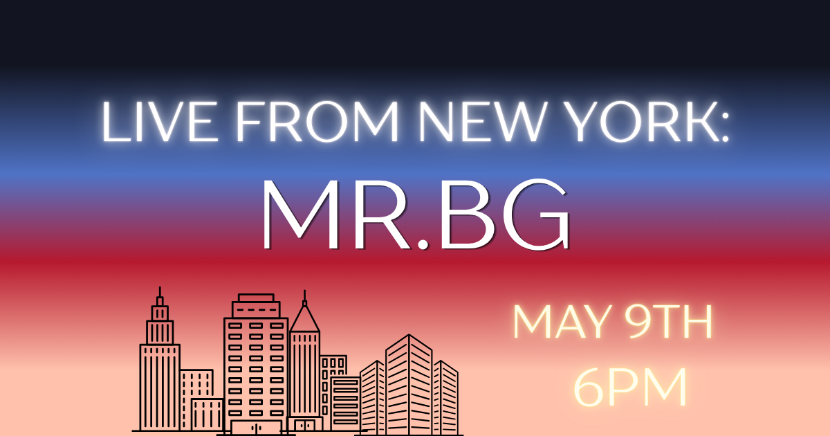 Campaign cover image for Mr. BG 2026