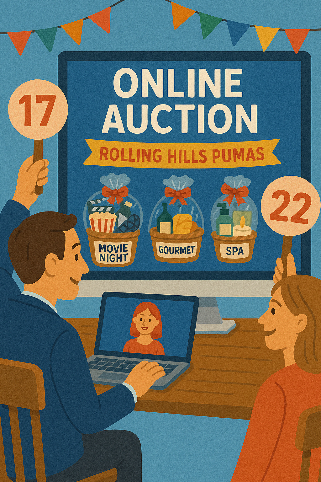 Campaign cover image for Rolling Hills Elementary School 2025 Spring Auction