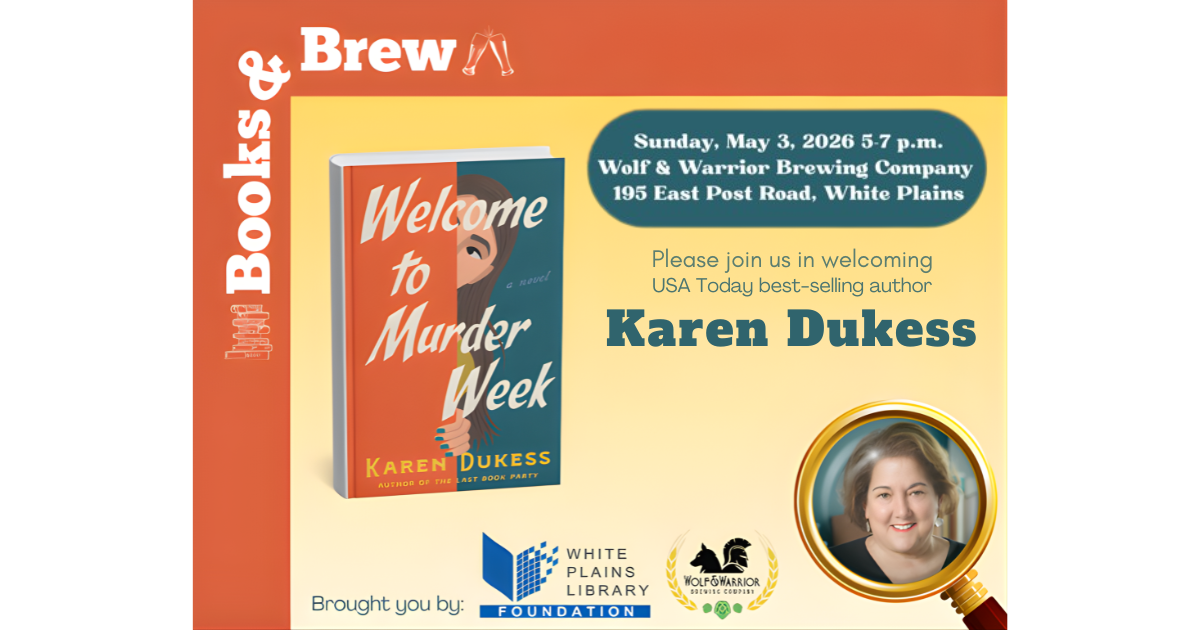 Campaign cover image for WPLF Books & Brew:    Brews & Clues Event