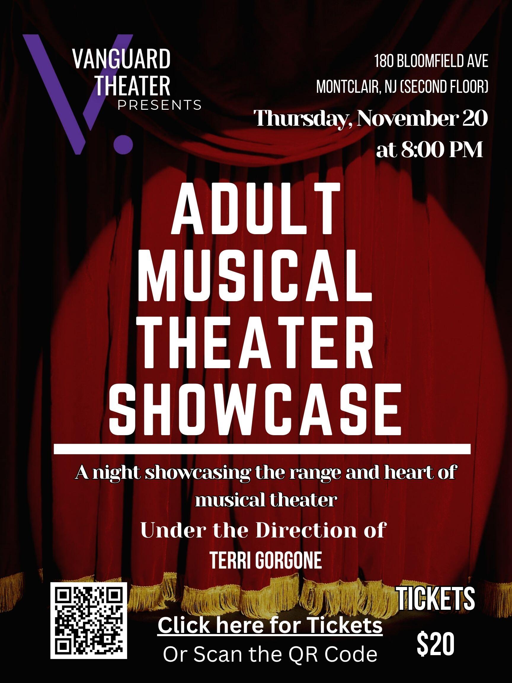 Campaign cover image for Vanguard Theater - Adult Musical Theater Showcase